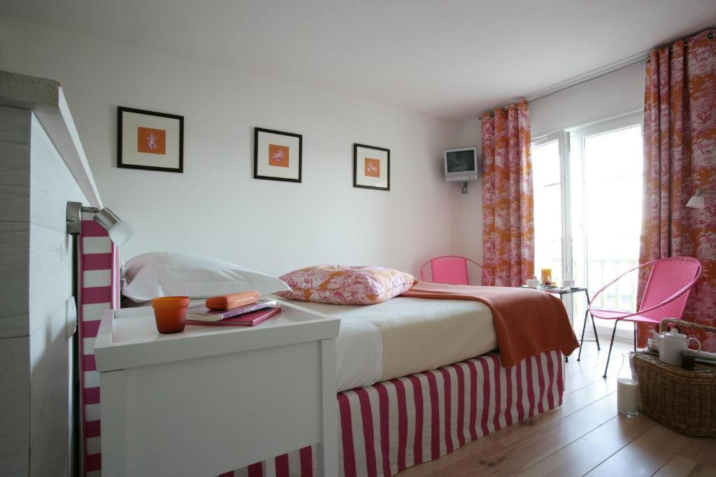 Hotel La Baie Des Anges Spa Marin Landéda 客房 照片